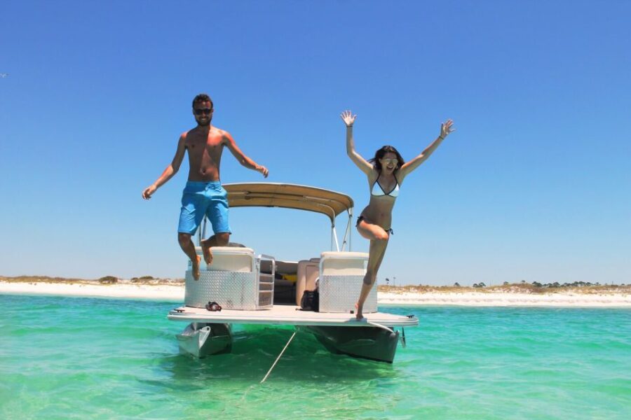 Destin: 4-Hour Self-Driving Pontoon Rental