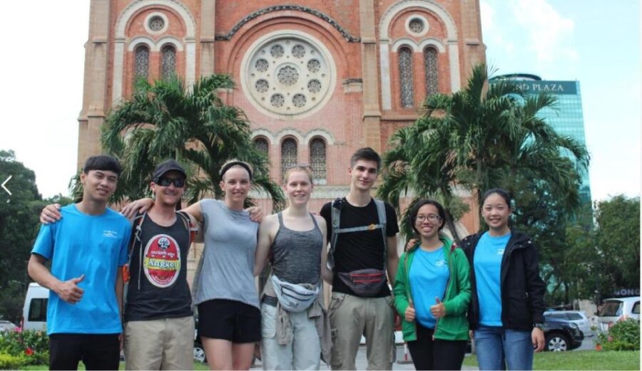 Discover Saigon Lifestyle Hidden Gems by Motorbike - Saigon Notre-Dame Cathedral and Central Post Office