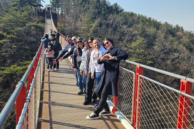 DMZ Tour: 3rd Tunnel & Red Suspension Bridge From Seoul
