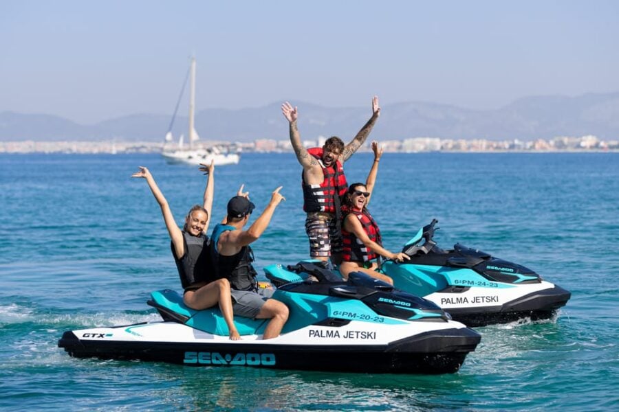 Double Jet Ski Excursion With Guide
