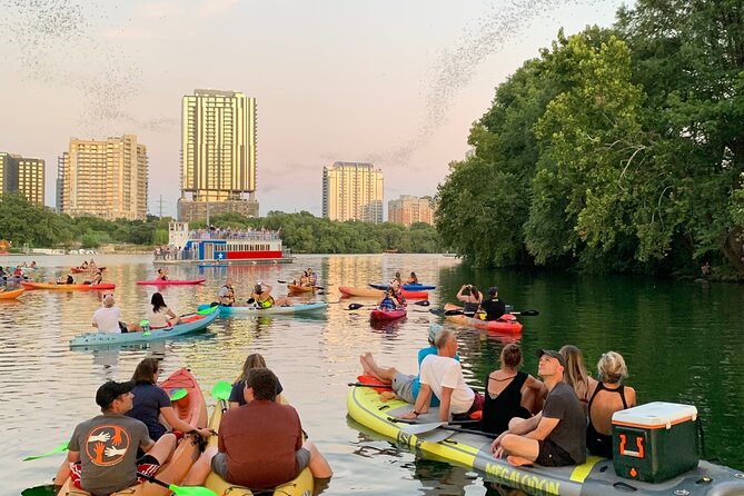 Downtown Austin Giant Paddleboard Sunset Tour With Bats - Tour Overview