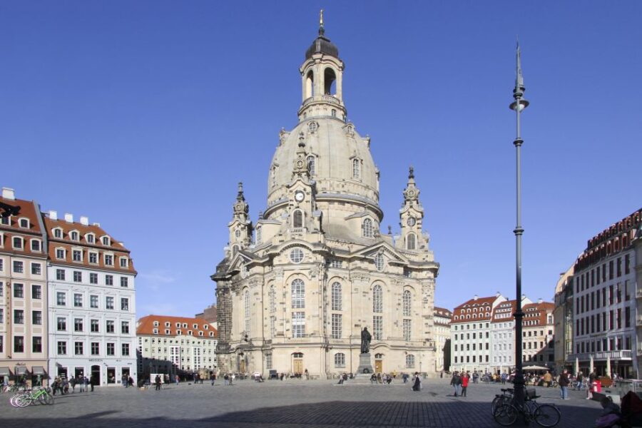 Dresden: Walking City Tour With Organ Music at Frauenkirche