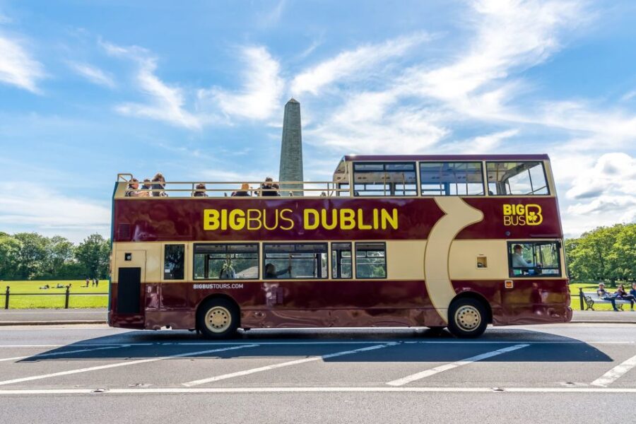 Dublin: Big Bus Hop-On, Hop-Off Tour With Live Guide