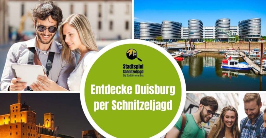 Duisburg: Scavenger Hunt Self-Guided Tour