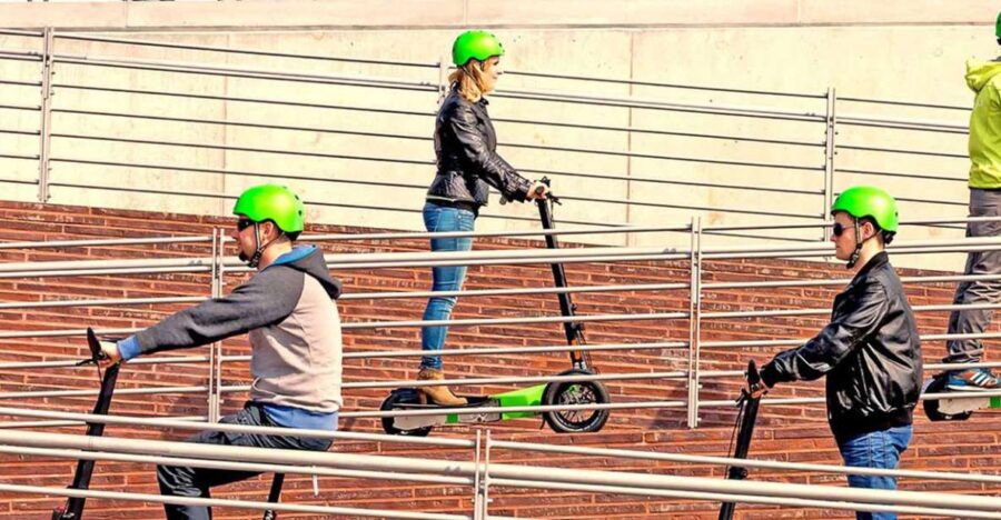 Düsseldorf: E-Scooter City Tour - Tour Overview