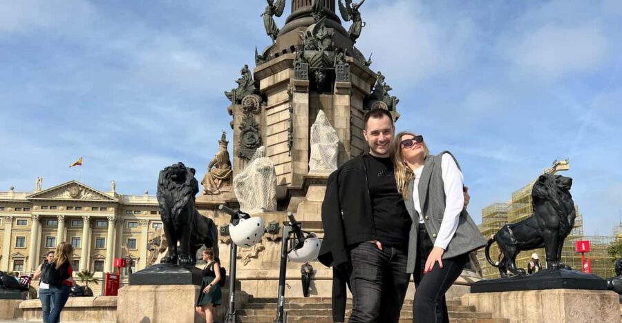 E-Scooter Guided Exploration of Barcelona
