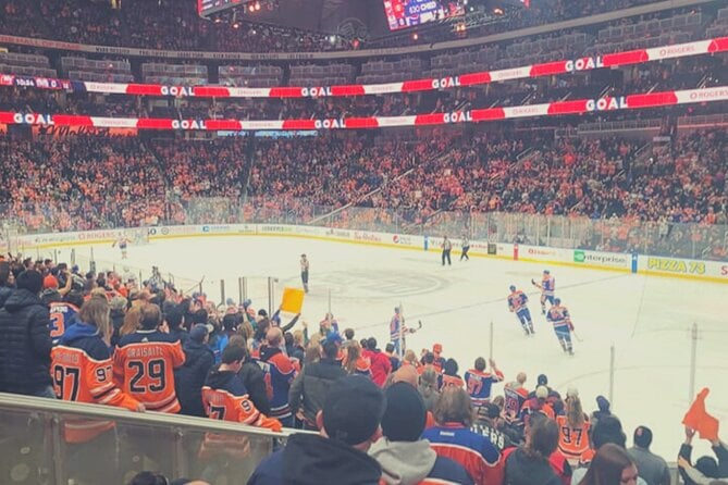 Edmonton Oilers Ice Hockey Game Ticket At Rogers Place