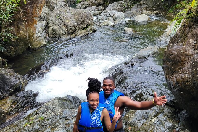 El Yunque Rainforest – Waterslide, Cliff Jump, and Rope Swing!
