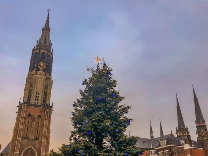 Enchanting Delft Christmas Walk With Historic Market Square