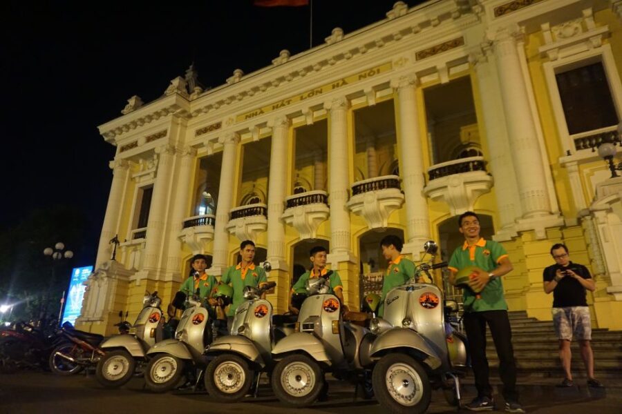 Enjoy Hanoi Like a Local - Vespa & Street Food Tour by Night