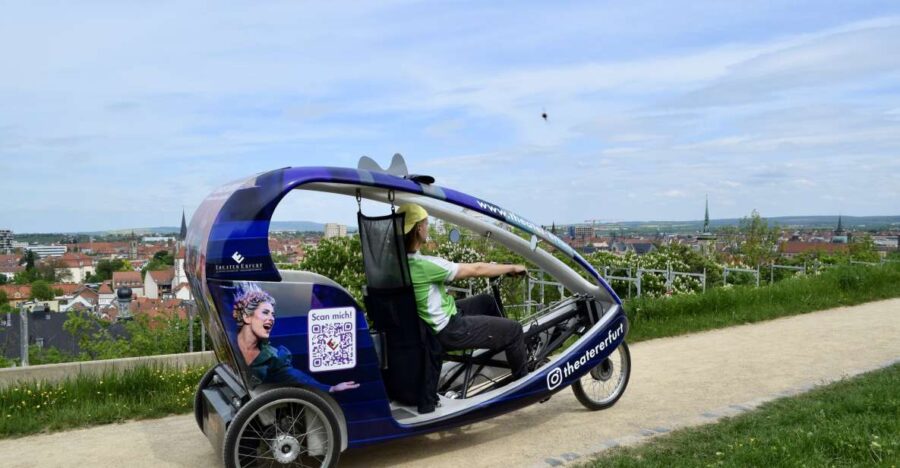 Erfurt: Guided Petersberg Citadel Tour by E-Rickshaw