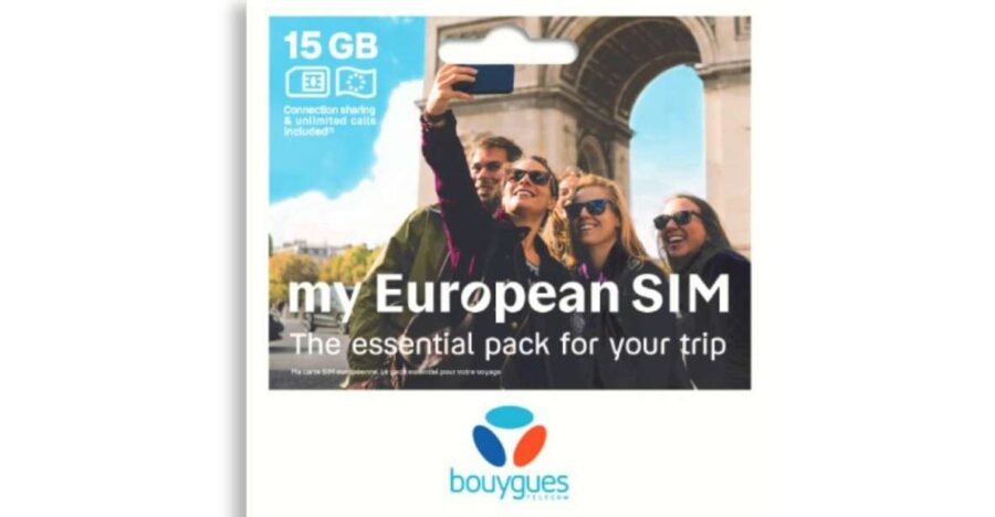 Europe: Bouygues Telecom Travel Basic Esim 15GB & 15 Days