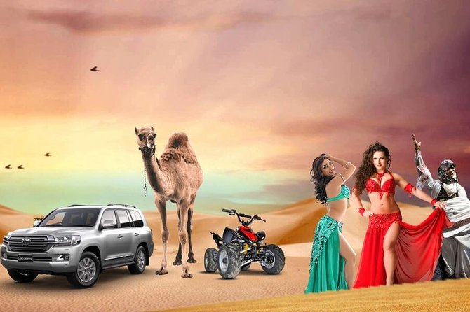 Evening Desert Safari With BBQ Dinner & 7 Live Shows