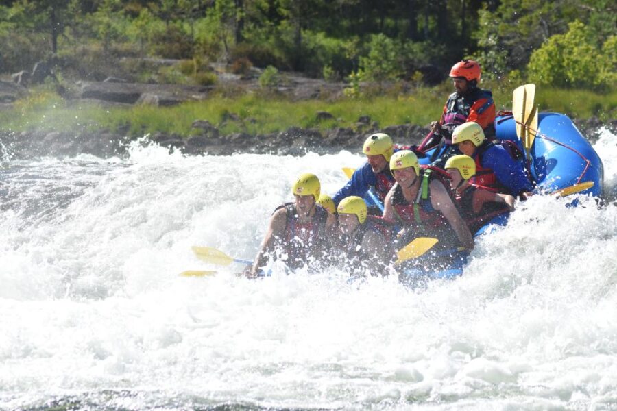 Evje: Rafting Trip on One of Norways Warmest Rivers