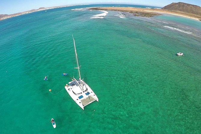 Exclusive Sailing Catamaran Experience to Lobos Island With Lunch and Drinks