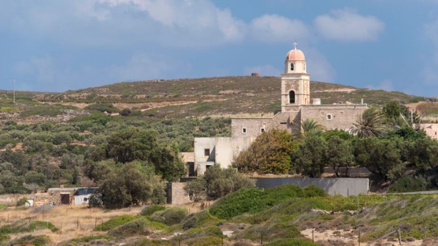 Exotic Vai Palm Beach, Toplou Monastery & Sitia Town