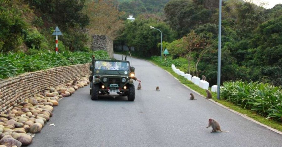 Explore Son Tra Peninsula by US Army Jeep