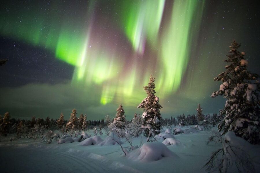 Exploring the Northern Lights by Car