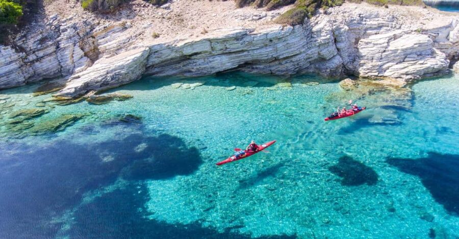 Family Sea Kayak at Meganisi - Lefkada