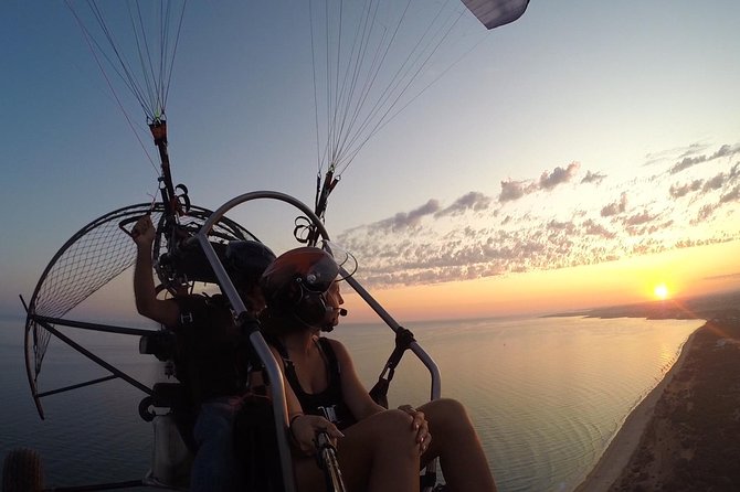 Flight Experience Over the Beach in Paragliding/Paratrike in the Algarve With Video.