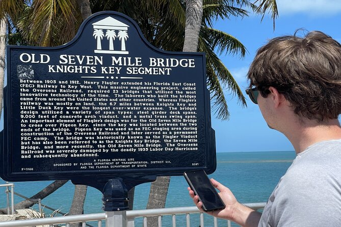 Florida Key West Self-Driving Tour (Overseas Highway, 7 Mile Bridge)