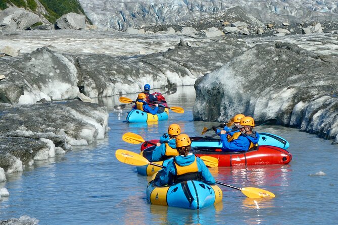 Fly-In Norris Glacier Hike and Packraft in Juneau