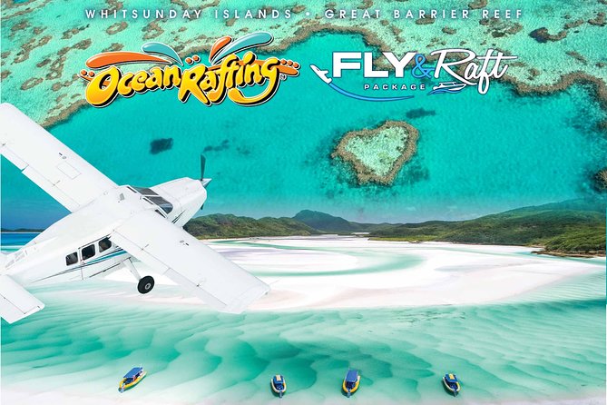 Fly Raft Package: Whitehaven Beach, Snorkel and Scenic Flight