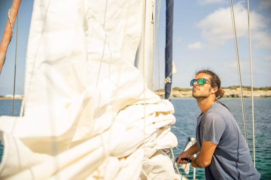 Formentera: Sunset Sailing Boat Charter