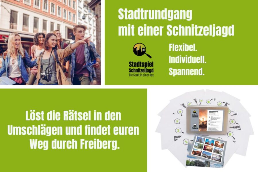 Freiberg: Scavenger Hunt Self-Guided Walking Tour