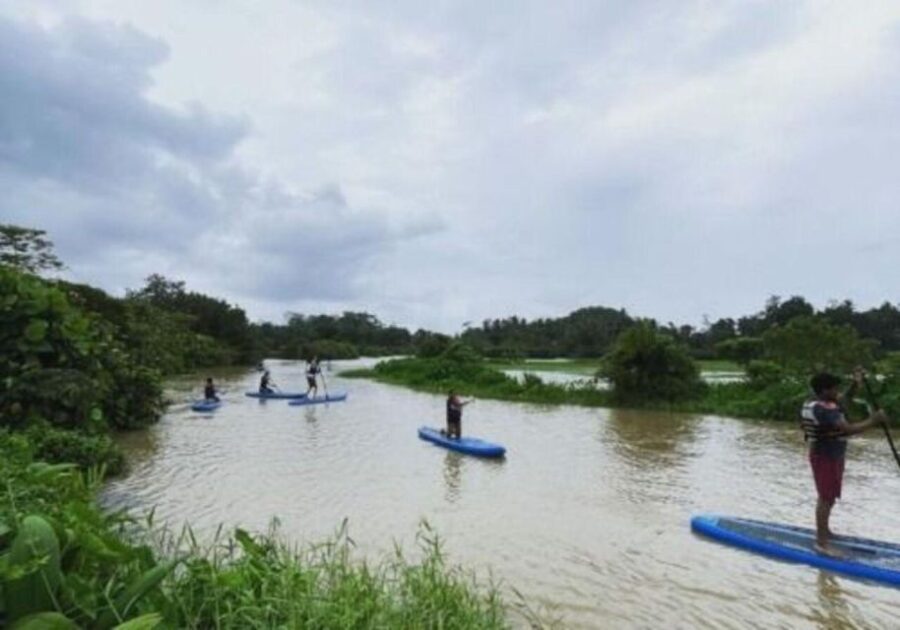 Fresh Water Paddle Boarding in Galle