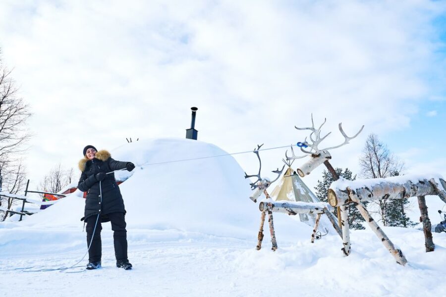 From Abisko/Björkliden: Jukkasjärvi Sami and Reindeer Tour