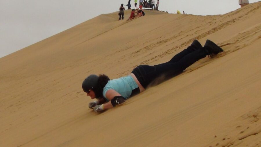 From Agadir/Tamraght/Taghazout: Sandoarding in Sand Dunes