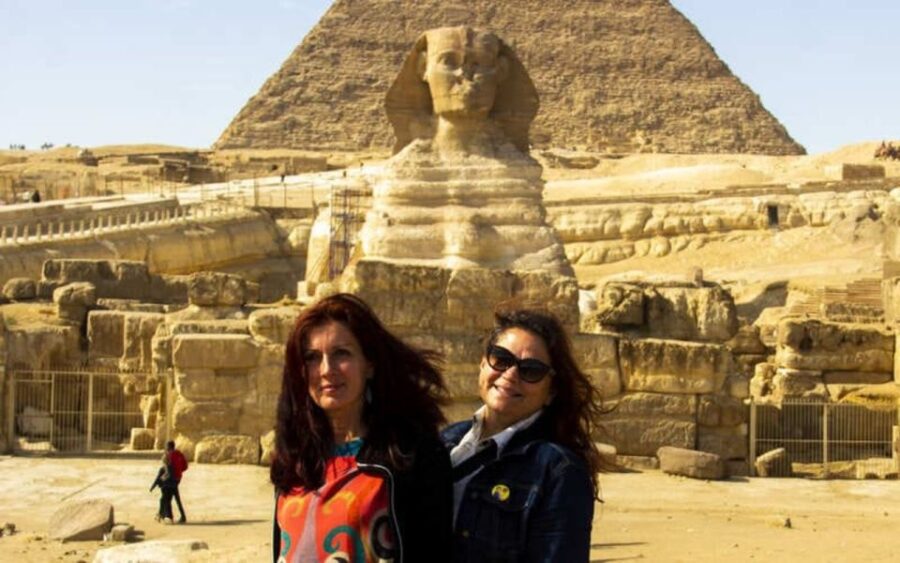 From Alexandria Port: Desert Day Trip to Pyramids With Lunch