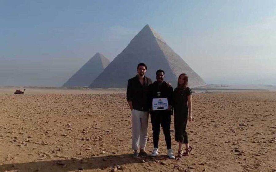 From Alexandria Port: Giza Pyramids & Sakkara Private Tour