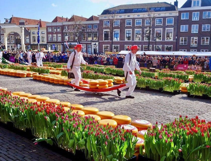 From Amsterdam; Alkmaar Cheese Market, Canal Cruise + Farm