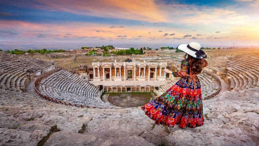 From Antalya/Kemer: Pamukkale Tour With Lunch and Transfers