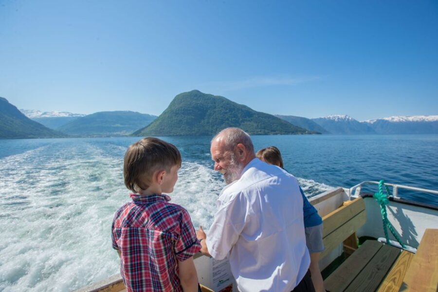 From Balestrand: Fjord Cruise to Fjærland- Round Trip