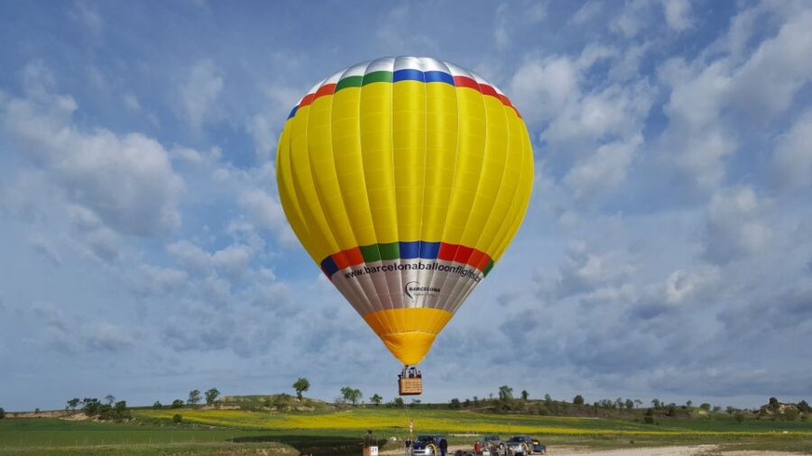 From Barcelona: Half-Day Hot Air Balloon Flight Ticket