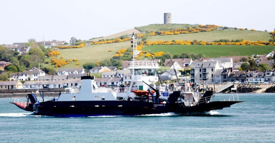 From Belfast: Scenic East Coast Transfer to Dublin