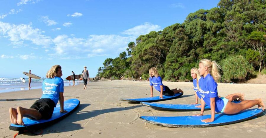 From Byron: Half Day Learn to Surf Tour