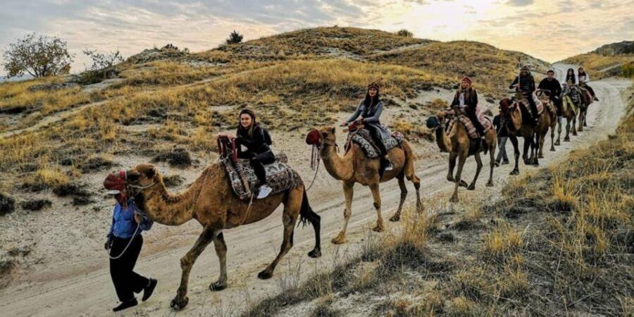 From Cappadocia: Sunrise or Sunset Camel Riding Day Trip