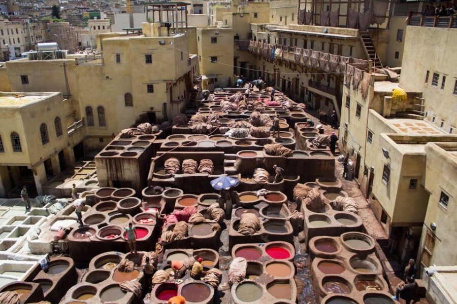 From Casablanca: 3-Day Private Tour to Chefchaouen and Fez