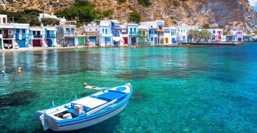 From Chania: Milos Day-Trip With Flights and Guide