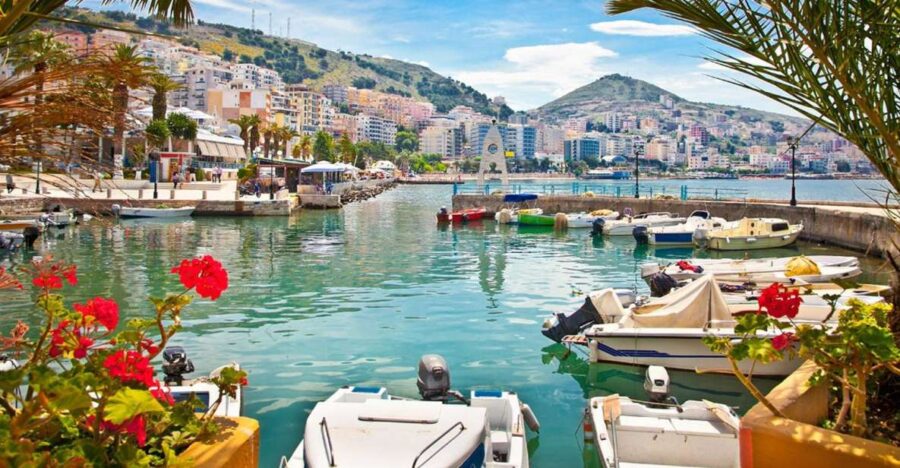 From Corfu: Sarande Day Cruise With Optional Tour to Butrint