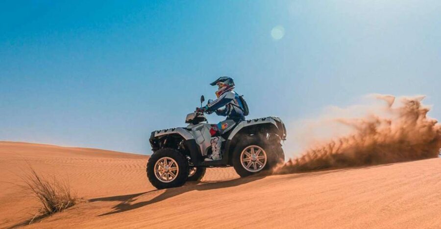 From Douz: Sahara Desert 1-Hour Quad Biking Tour