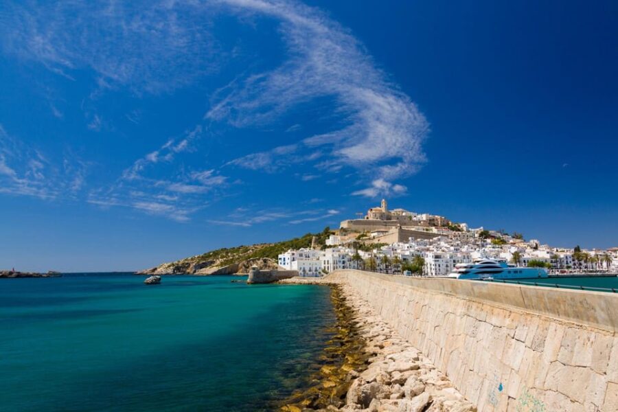 From Eastern Ibiza: Ibiza Town Round-Trip Ferry Transfer