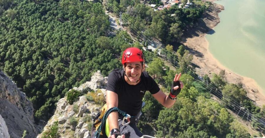 From El Chorro: The King’s Pathway Via Ferrata & Zip Lining