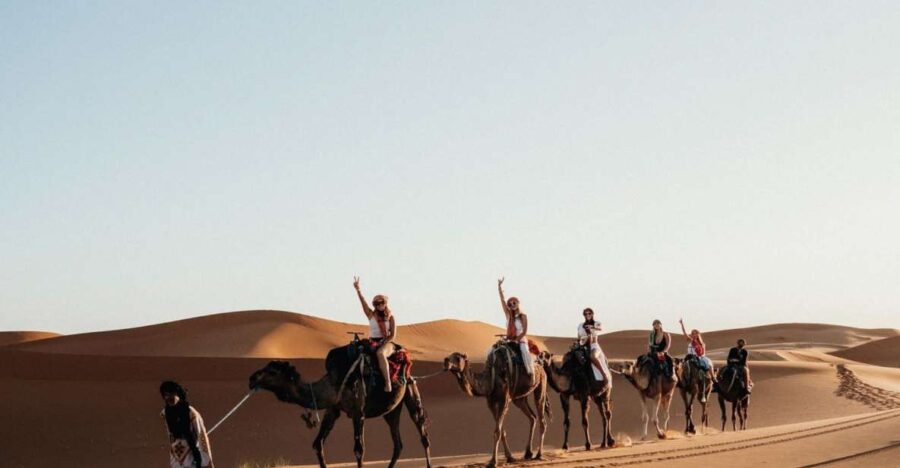 From Fez: Merzouga Desert 2-Day Trip With Desert Camp Tent