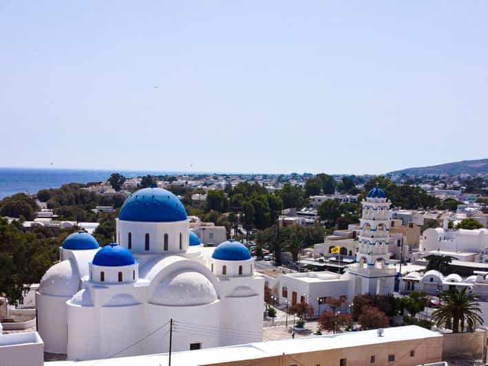 From Fira: Santorini Highlights Minibus Tour With Oia Sunset
