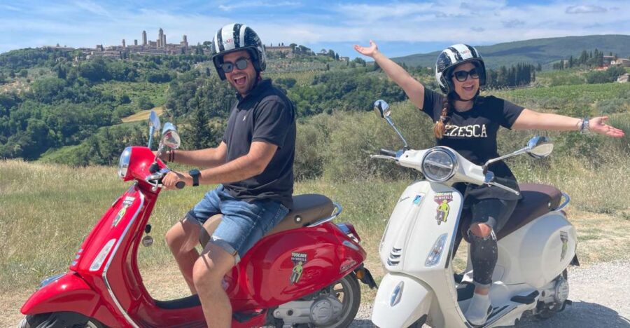 From Florence: All Inclusive Tuscany Vespa Tour in Chianti